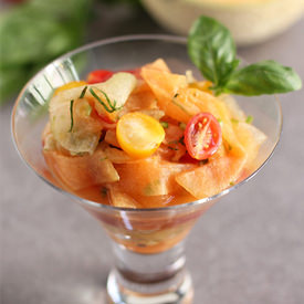 Summer Melon Carpaccio