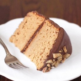 Guilt Free Peanut Butter Cake