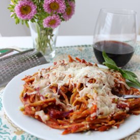 Broccoli Slaw Spaghetti