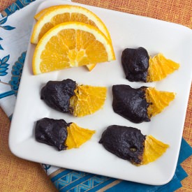 Raw Choc Dipped Orange