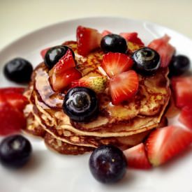 Sweet Banana Paleo Pancakes