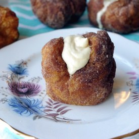 Salted Caramel Cronut Poppers