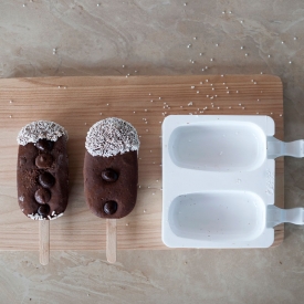 Chocolate Coffee Pudding Pops