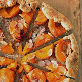 Apricot Almond Galette