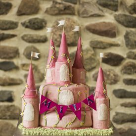 Princess Castle Cake