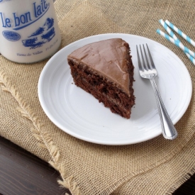 Chocolate Espresso Kahlua Cake