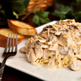 Dijon Chicken Linguine