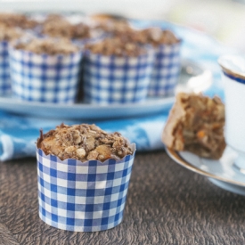 Carrot, Apple and Ginger Muffins