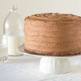 Chocolate PB Cream Cake