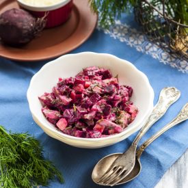 Beetroot and Chicken Salad