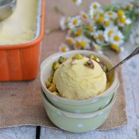 Passionfruit and Mango Ice Cream