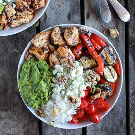 California Chicken and Rice Bowls