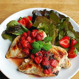 Chicken & Strawberries