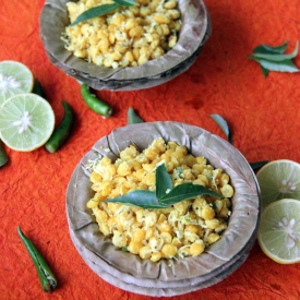 Split Pea Salad with Lemon