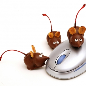 Chocolate Covered Cherry Mice