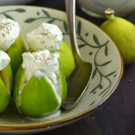 Cardamom & Brandy Poached Figs