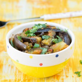 Brinjal Pepper Fry