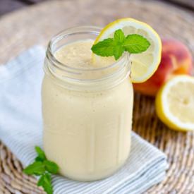 Paleo Peach Coconut Smoothie