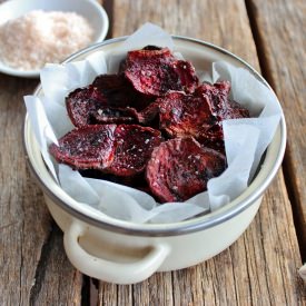 Baked Beetroot Chips