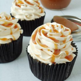 Chocolate Salted Caramel Cupcakes