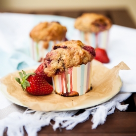 Strawberry Muffins