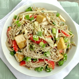 Sesame Soba Noodles with Tofu