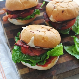 BLT Pizza Burgers