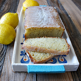 Lemon Poppy Seed Loaf Cake