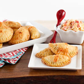 Pimento Beer Cheese Pie Bites