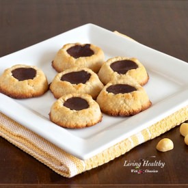 Chocolate Macadamia Thumbprint Cook