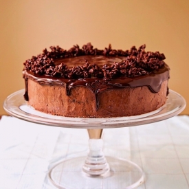 Four Layer Chocolate Mousse Cake