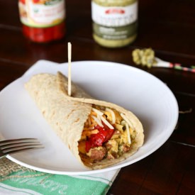 Chorizo and Egg Breakfast Wrap