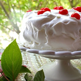 Cherry Cream Cake