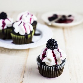 Blackberry Cupcakes