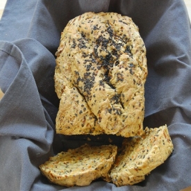 Carrot-Sesame Seed Bread