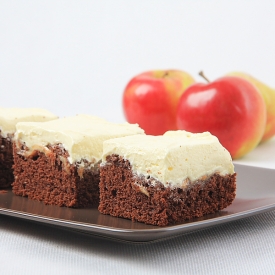 Apple Cake with Mascarpone Frosting