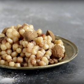 Sweet Pastasotto with Fregola Sarda