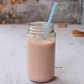 Apple Rose Flavored Milkshake