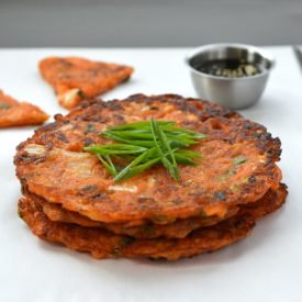 Kimchi Pancakes (Kimchijeon)