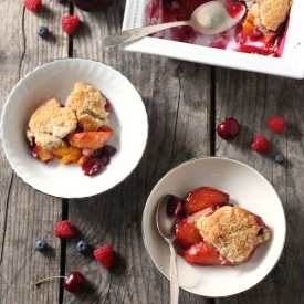 Ultimate Summer Fruit Cobbler