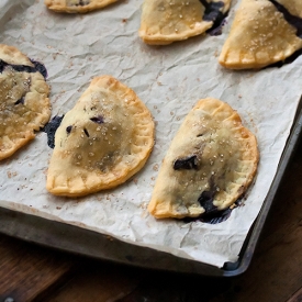 Wild Blueberry-Basil Hand Pies