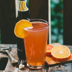 Blood Orange Shandy