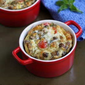 Make-Ahead Baked Eggs