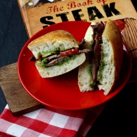 Flat Iron Steak Sandwich