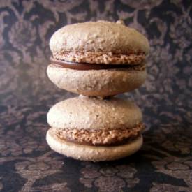 Chocolate Espresso Macarons