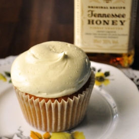 Honey Whiskey Cupcakes