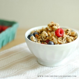 Healthy Homemade Granola