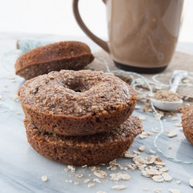 Healthy Cinnamon Raisin Donuts