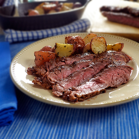 Skirt Steak with Smoked Cumin