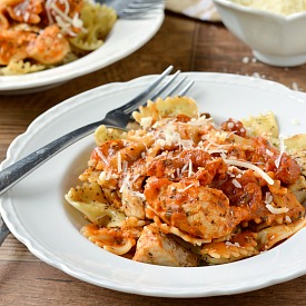 Chicken Bruschetta Pasta